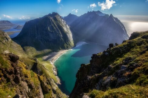 Kvalvika Beach from Ryten – A Stunning Hiker’s Viewpoint